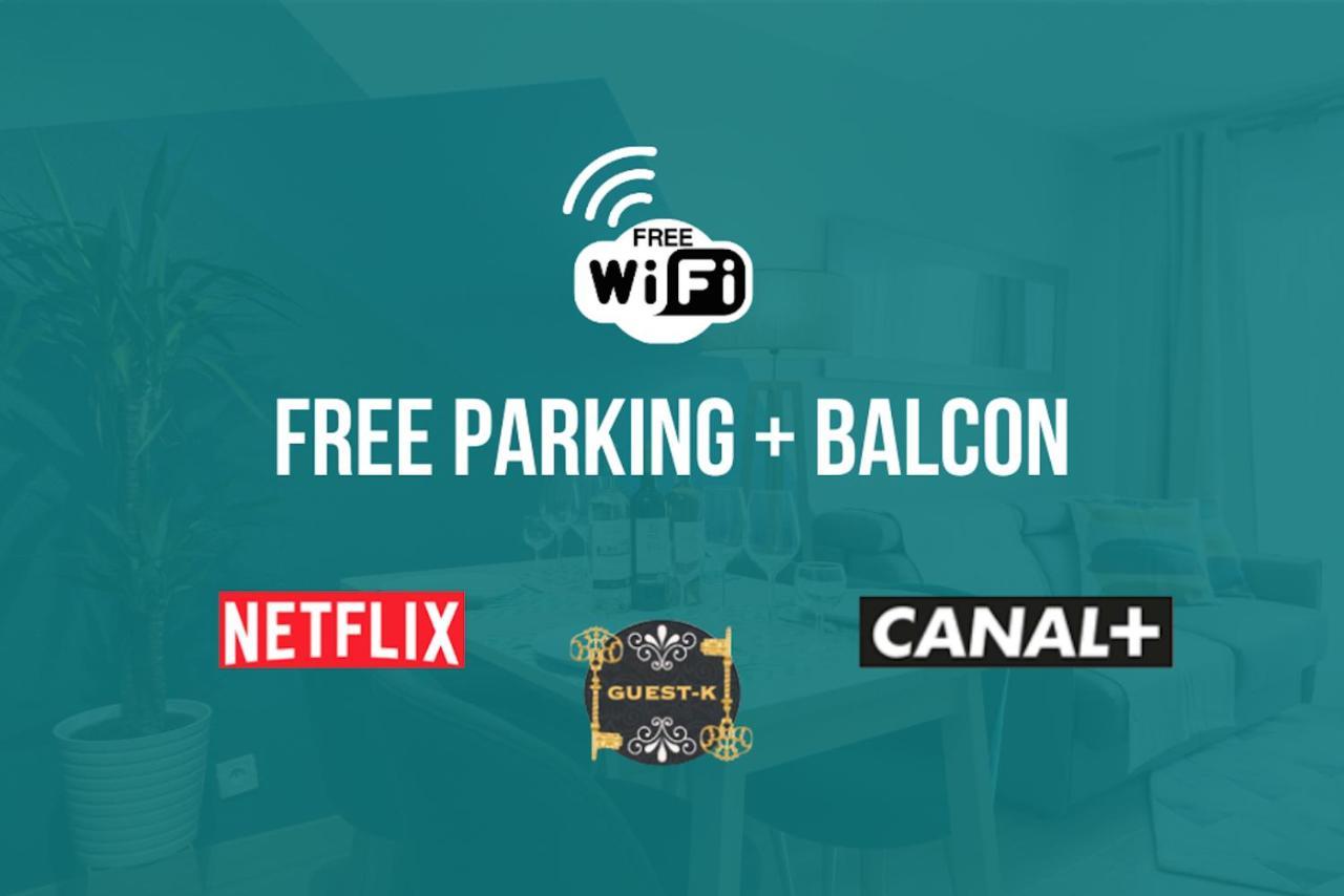 Apartament Guest-K Peretto Netfix-Balcon-Free Parking Grenoble Zewnętrze zdjęcie