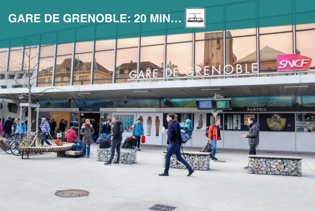 Apartament Guest-K Peretto Netfix-Balcon-Free Parking Grenoble Zewnętrze zdjęcie